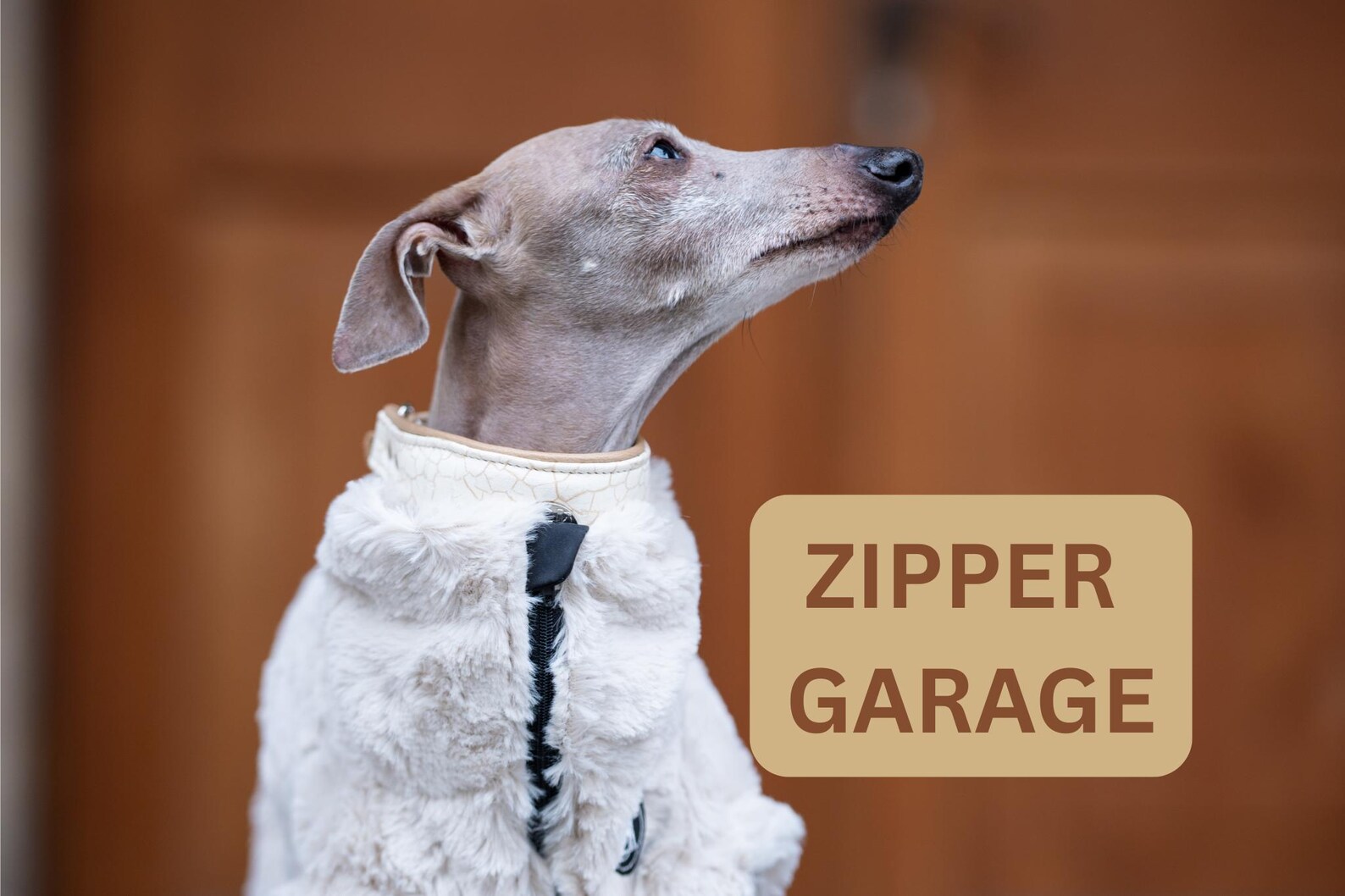 Iggy Tweed Vest with Zipper - Image 4